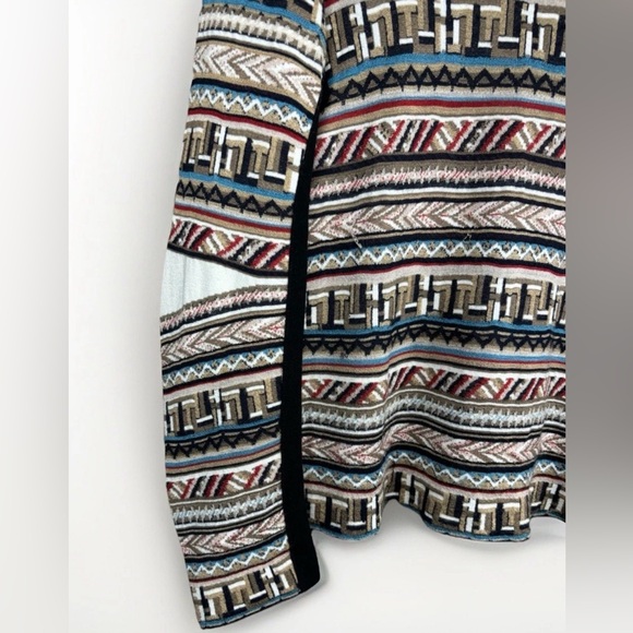 Aldo Martins Geometric Knit Sweater Women’s Small/Medium Boho Patterned Top - Picture 5 of 8